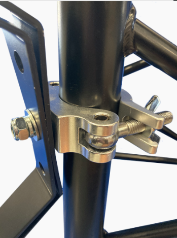 TAF 8002 Half coupler slim, 200 kg, Ø 48 - 51 mm