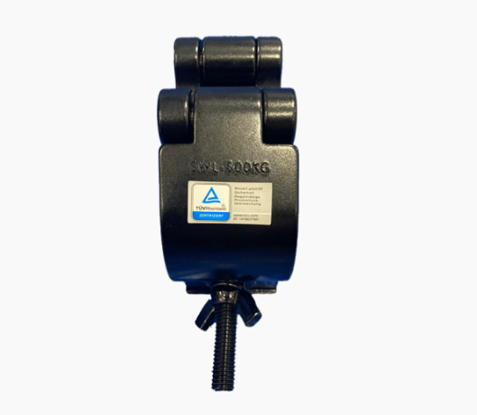 TAF 8003-B Swivel coupler, black, 500 kg, Ø 48 - 51 mm