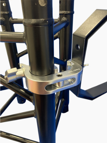 TAF 8004 Heavy duty hook style slim clamp, 250 kg, Ø 48 - 51 mm