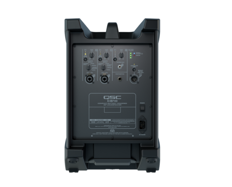 QSC CB10 Compact Battery-Powered Loudspeaker System