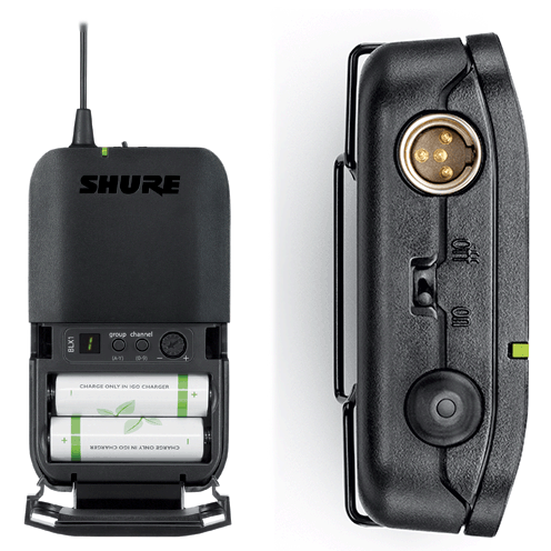 Shure BLX188/SM35-H8E dual headset microphone system