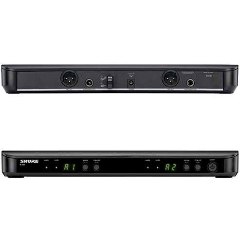 Shure BLX188/SM35-H8E dual headset microphone system