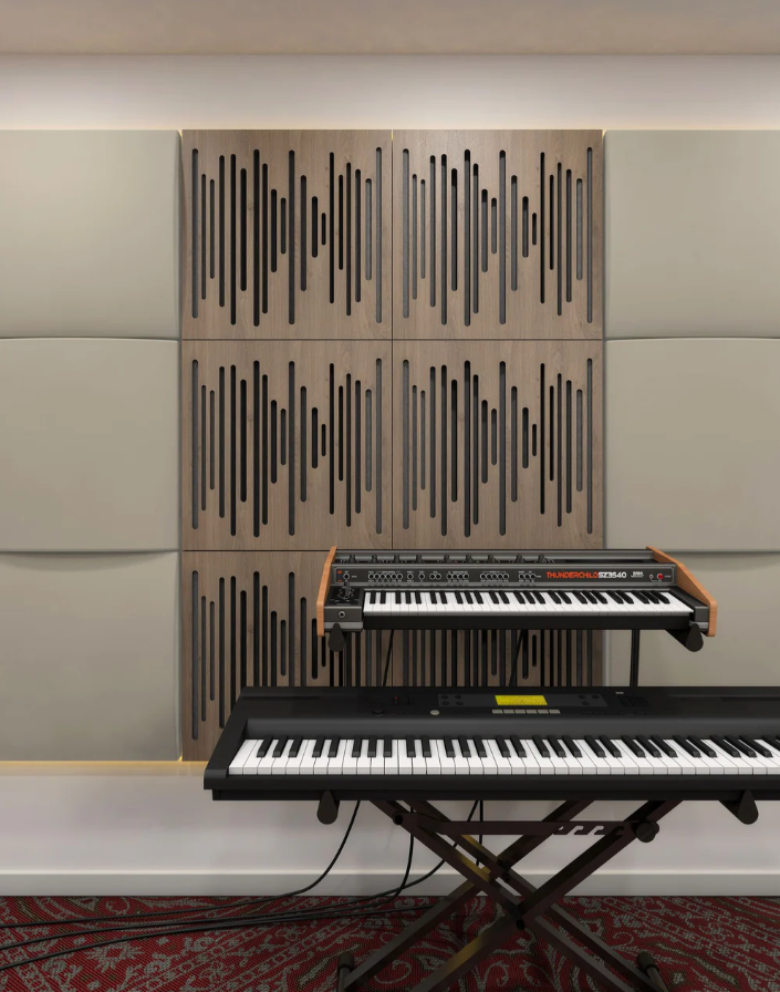 Vicoustic Wavewood Diffuser Ultra MKII acoustic panels 3 units