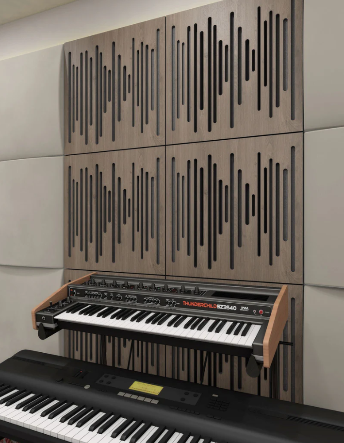 Vicoustic Wavewood Diffuser Ultra MKII acoustic panels 3 units