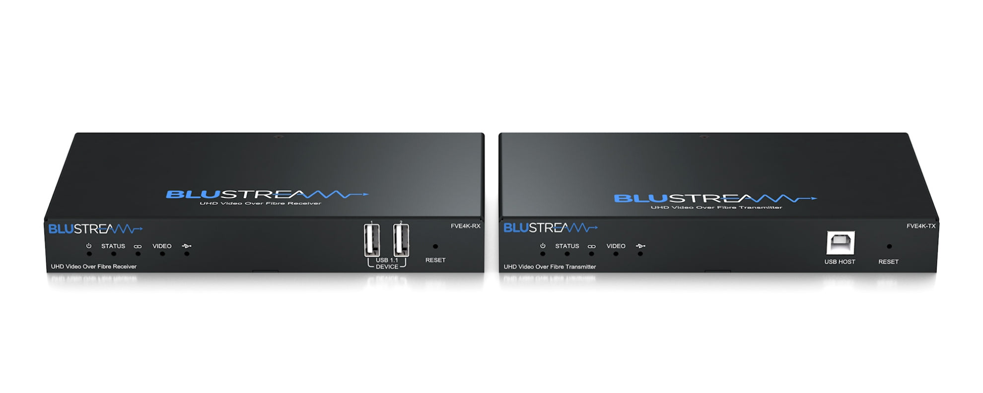 Blustream FVE4K-KIT UHD Video Over Fibre Extender