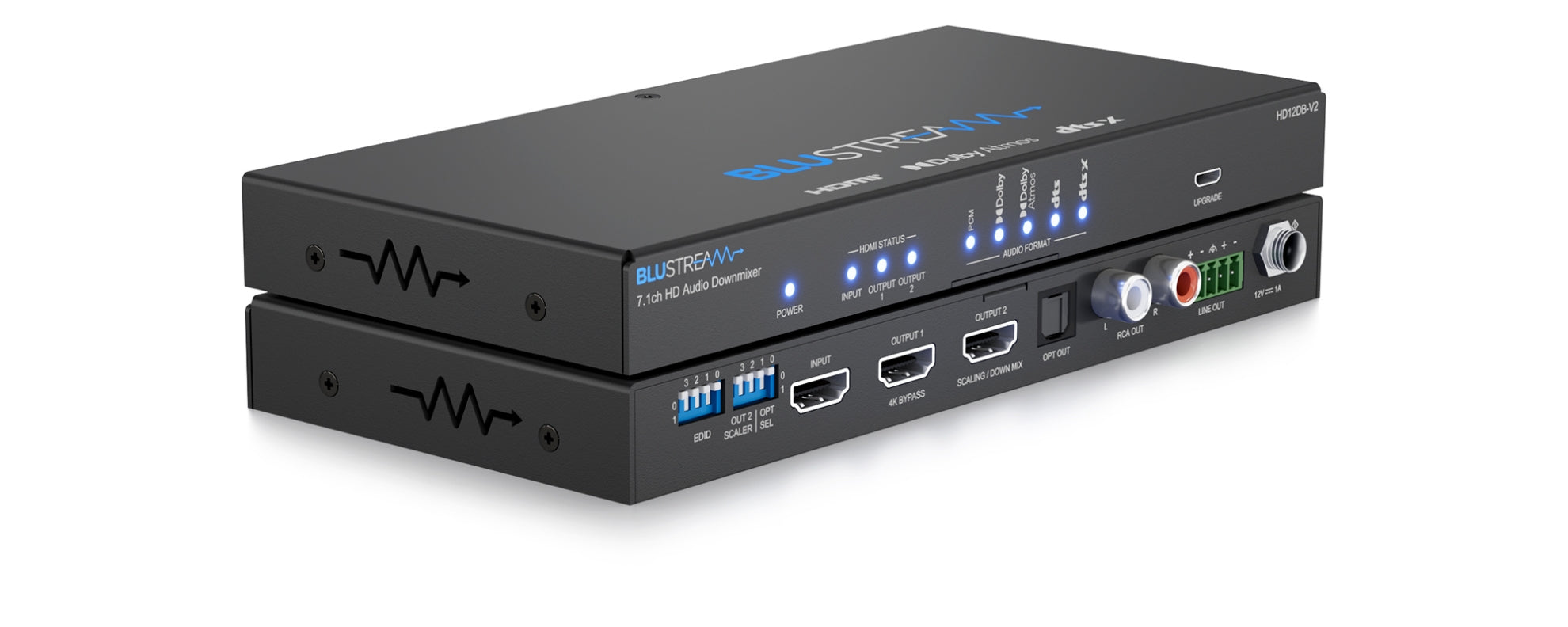 Blustream HD12DB-V2 HDMI Splitter & Scaler