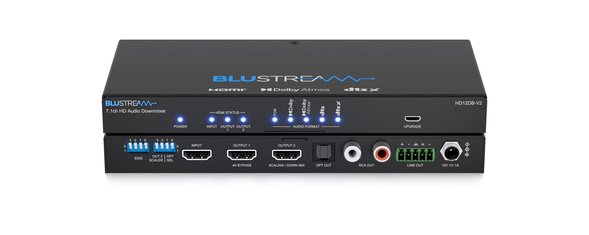 Blustream HD12DB-V2 HDMI Splitter & Scaler