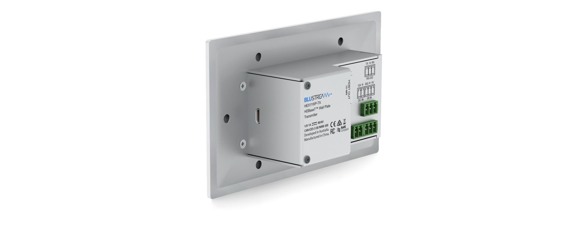 Blustream HEX11WP-TX HDMI Wall Plate Transmitter
