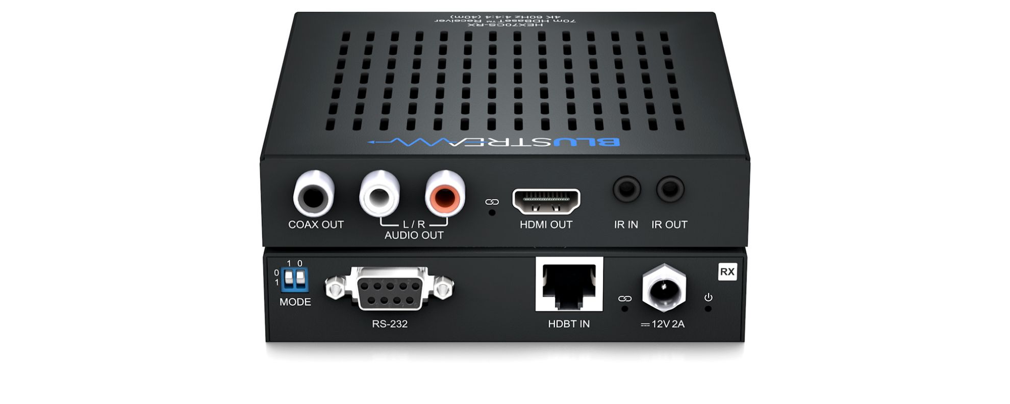 Blustream HEX70CS-RX HDBaseT™ CSC Receiver - 70m