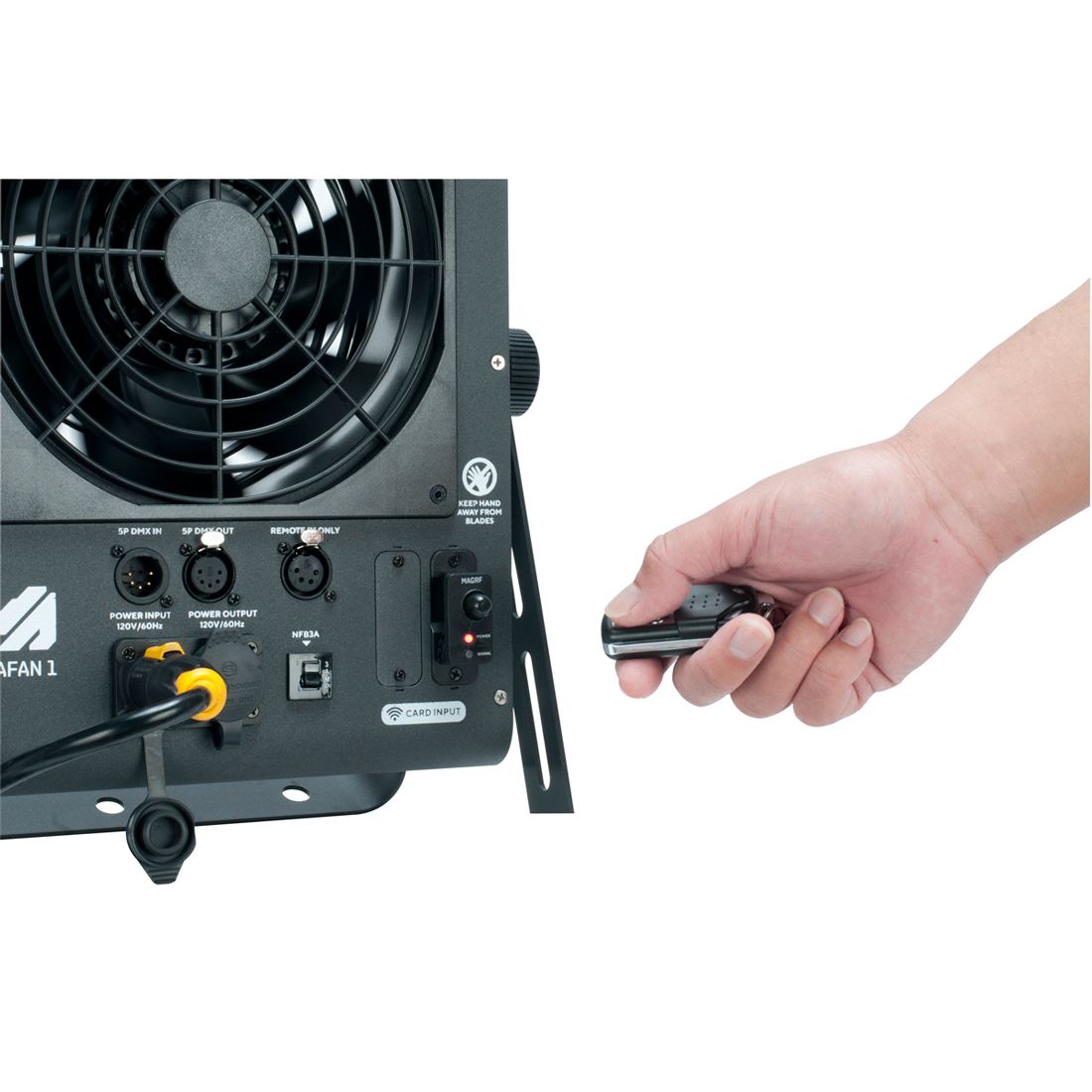 Elation professional Magmatic FX Rocket series MagRF wireless remote control and receiver