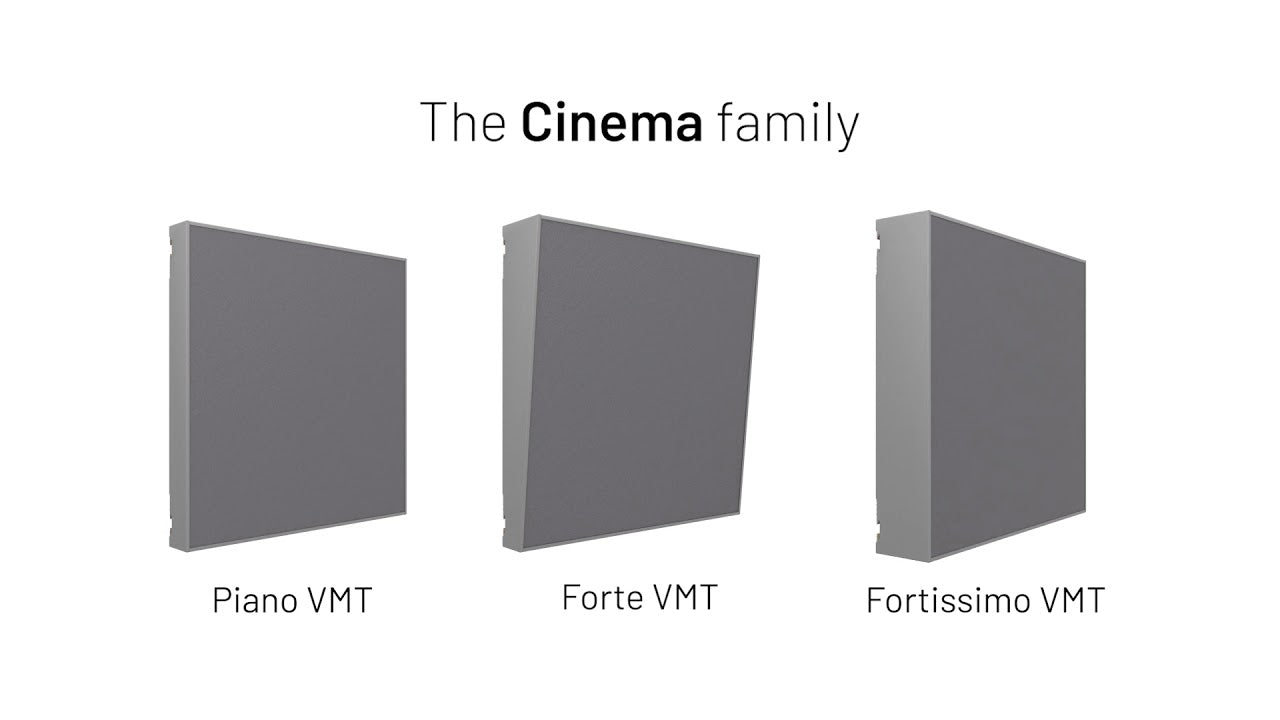 Vicoustic Cinema Fortissimo VMT acoustic panels 2 Units