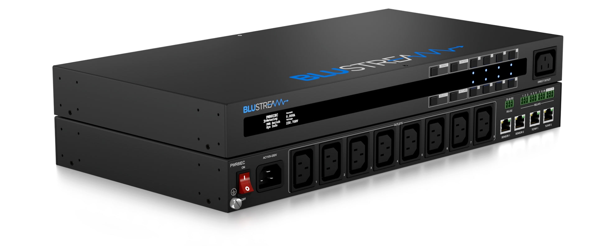 Blustream PWR8IEC 8 Port Managed IEC PDU