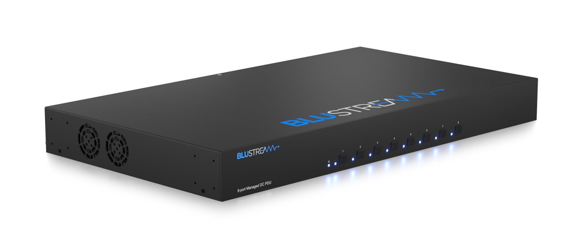 Blustream PWR8VDC 8 Port Managed Low Voltage PDU