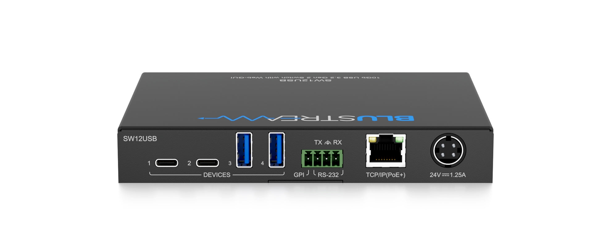 Blustream SW12USB 10Gb USB 3.2 Gen 2 Switch