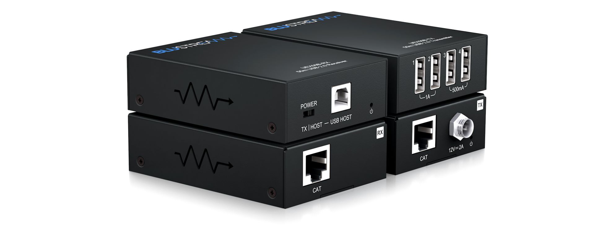Blustream UEX50B-KIT USB 2.0 Extender Set - 50m