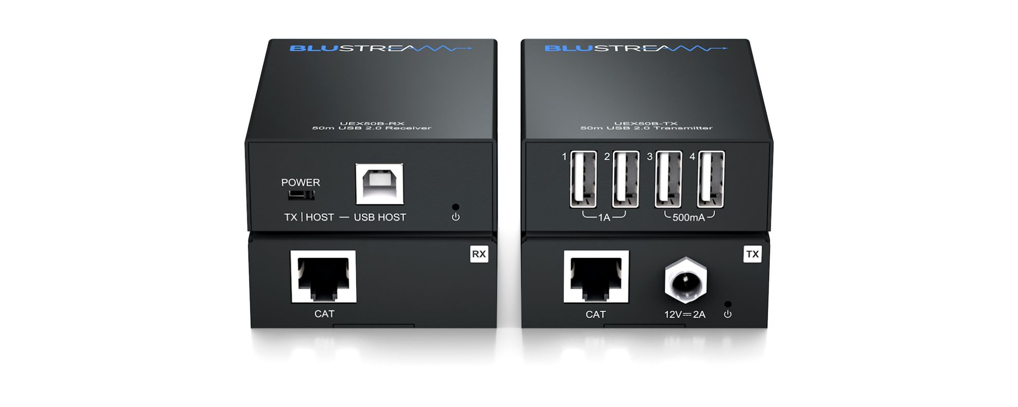 Blustream UEX50B-KIT USB 2.0 Extender Set - 50m