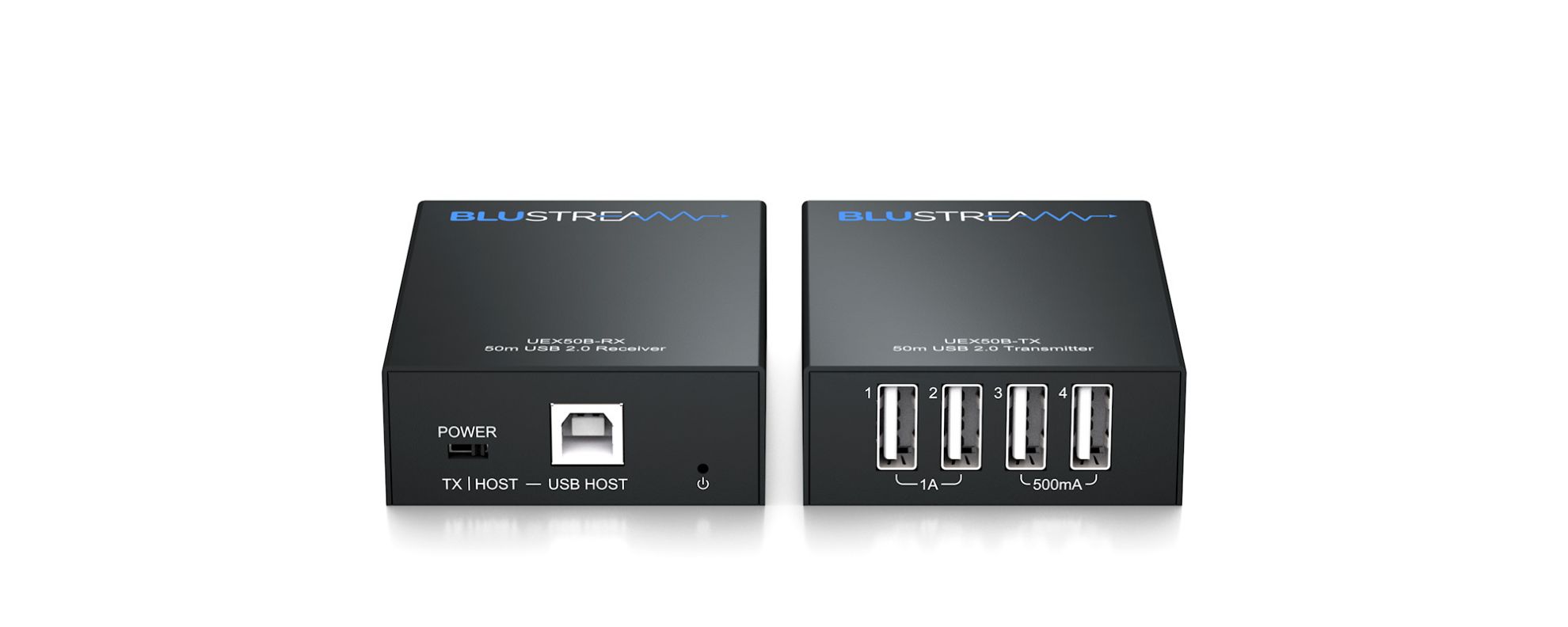 Blustream UEX50B-KIT USB 2.0 Extender Set - 50m